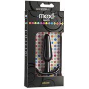 Mood Naughty Medium Blk Sili Butt Plug