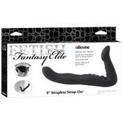 FF Elite 8in Strapless Strap-On Black