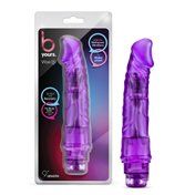 B Yours Vibe 6 Dildo 9.25in Vibr Purple