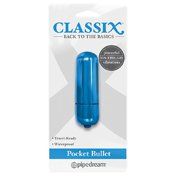 PD Classix Pocket Bullet Vibrator Blue