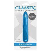 PD Classix Rocket Bullet Vibrator Blue