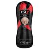 PDX Elite Vibrating Stroker Pussy Beige