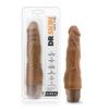 Dr. Skin Vibe 4 Dildo 8in Vibr Tan