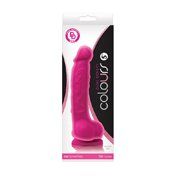 Colours Dual Density 5in Dildo Pink