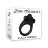 ZT Black Knight Vibrating Cockring Black