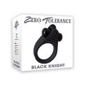 ZT Black Knight Vibrating Cockring Black