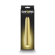 Chroma Rechargeable Vibe 7in Gold