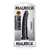 RealRock 6in Slim Dildo W/Suction Black