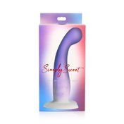 Simply Sweet Slim GSpot Sili Dil 7in P/W