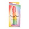 Simply Sweet Swirl Sili Dildo 6.5in Rain