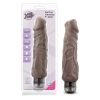 X5 Plus Hard On 9in Vibr Dildo Brown
