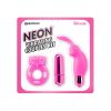 PD Neon Silicone Vibrat Couples Kit Pnk