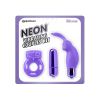 PD Neon Silicone Vibrat Couples Kit Pur