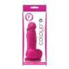 Colours Pleasures 4in Dildo Pink