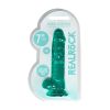 RealRock CC 7in Dildo WBalls&Suction Tur