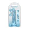 RealRock CC 7in Twist Dildo WSuction Blu