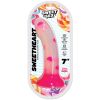 Sweet Sex Sweet Heart Sili Dildo 7in Pk