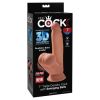 King Cock Plus 7in TriplDensSwing Tan