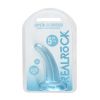 RealRock CC 5in Curve Dildo WSuction Blu