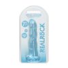 RealRock CC 7in Twist Dildo WSuction Blu