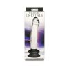 Pleasure Glass Dildo W/Sil Base 7.6