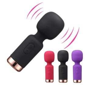 10 Speed Mini Bullet Vibrators For Women (Color: black-no box)